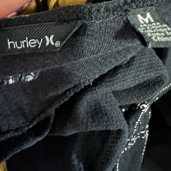 Hurley Black Drop Waist Beach Strappy Classic Maxi Dress Size Medium EUC - Picture 8 of 9